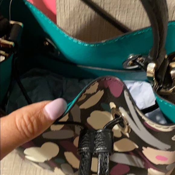 NWT Kate Spade Small Bucket Floral Bag - Picture 4 of 8